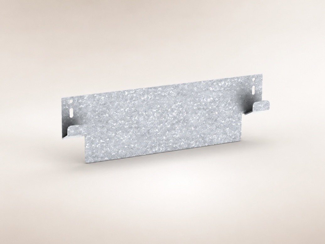Colgador metálico de Genexia para fijación segura de espejos de baño.